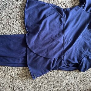 Navy blue medium Jannuu scrubs set